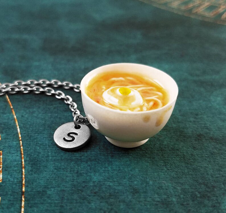Ramen Keychain SMALL Bowl of Ramen Keyring Ramen Noodles Etsy