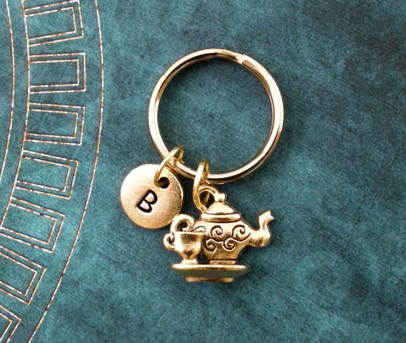 Teapot Keychain VERY SMALL Tea Pot Keyring Tea Keychain Tea Etsy Denmark