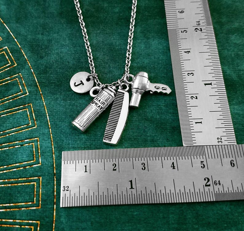 Hair Spray Keychain SMALL Blow Dryer Keychain Comb Keychain Cosmetologist Keychain Cosmetology Hair Dresser Keychain Personalized Keychain
