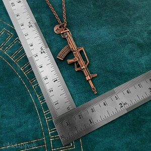 Assault Rifle Keychain SMALL Machine Gun Keychain AK-47 - Etsy