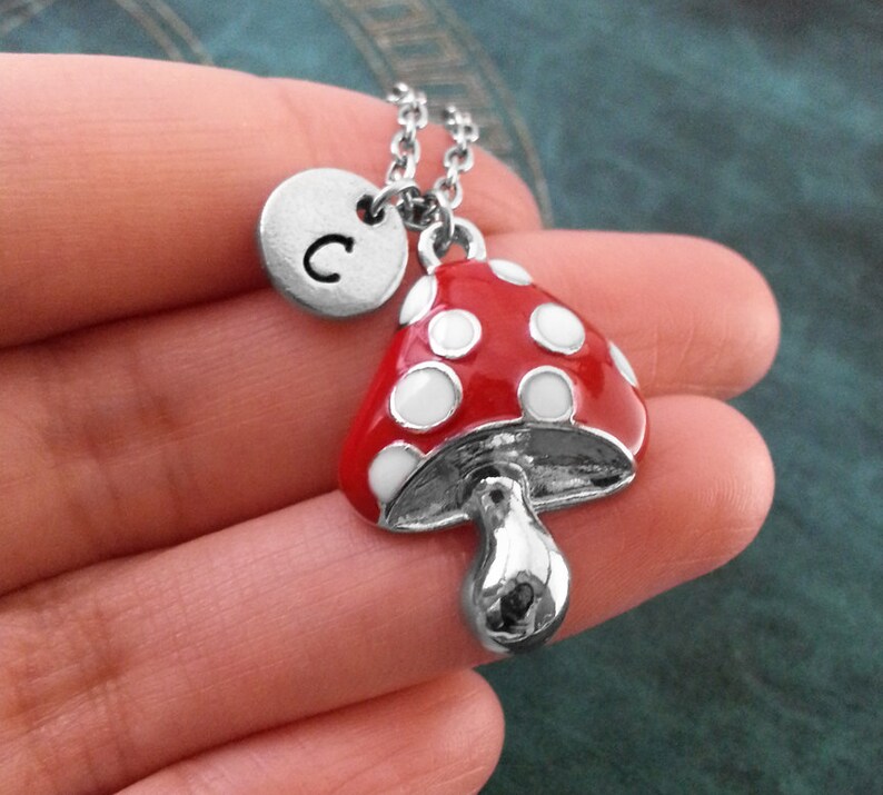 Gamer Keychain Geek Keychain Geek Gift Personalized Keychain SMALL Red Mushroom Keychain Toadstool Keychain Classic Video Game Keychain