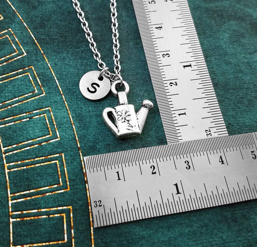 Watering Can Keychain VERY SMALL Gardening Keychain Gardener Etsy