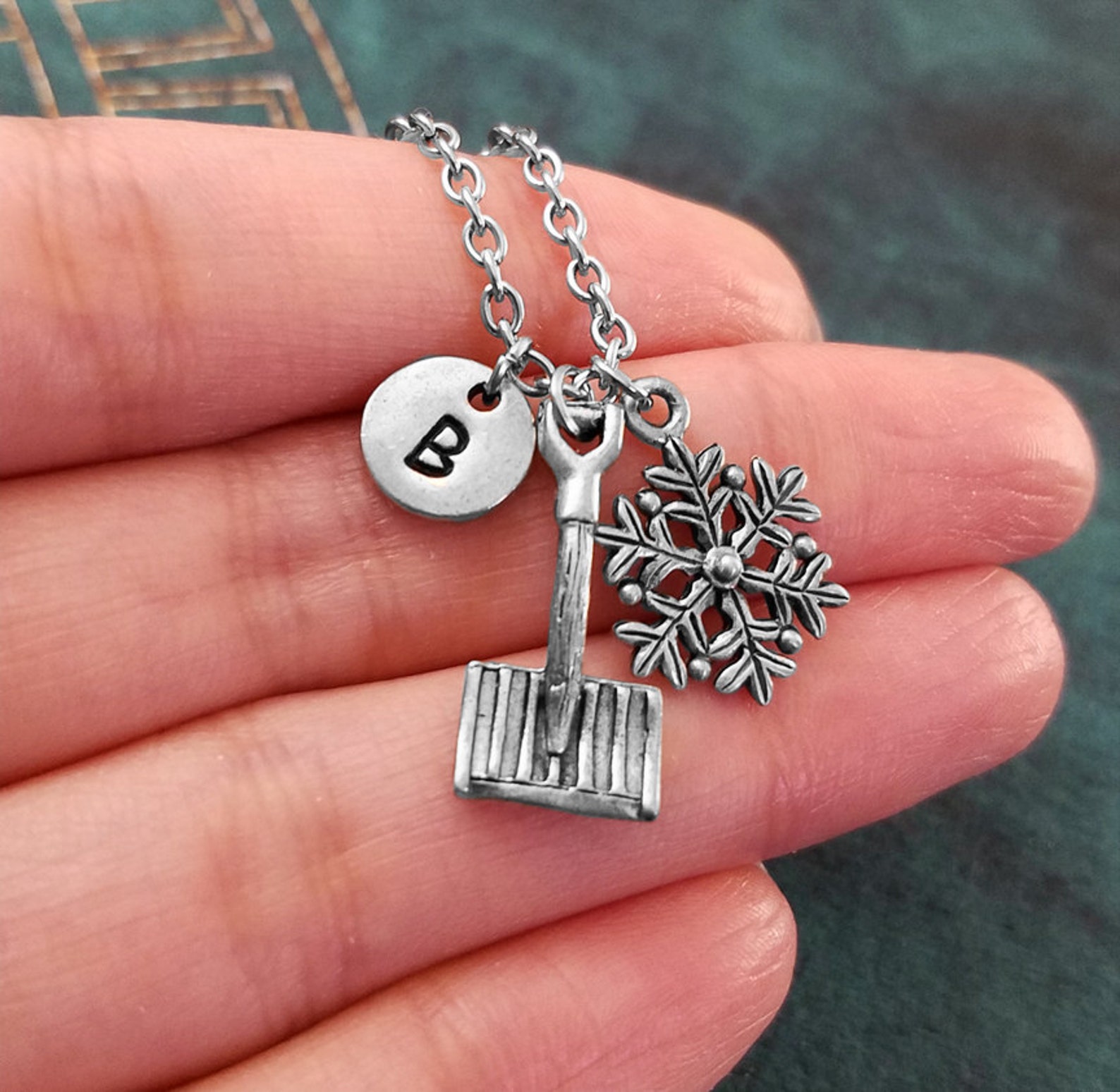 Shovel Keychain VERY SMALL Snow Shovel Keyring Christmas Etsy