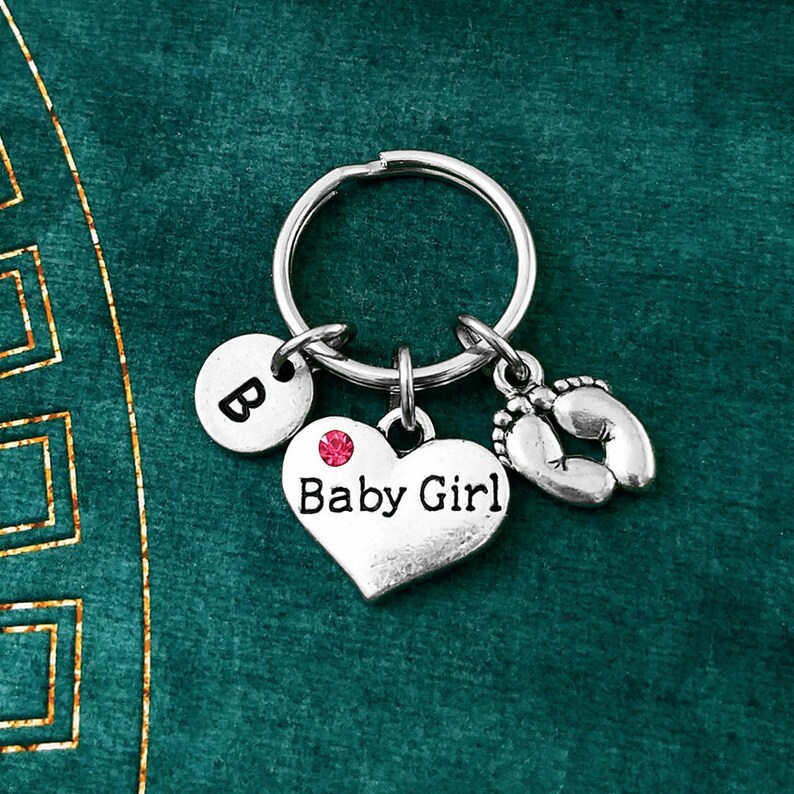 Bébé fille porteclé très petite Rose pour bébé fille porte Etsy France