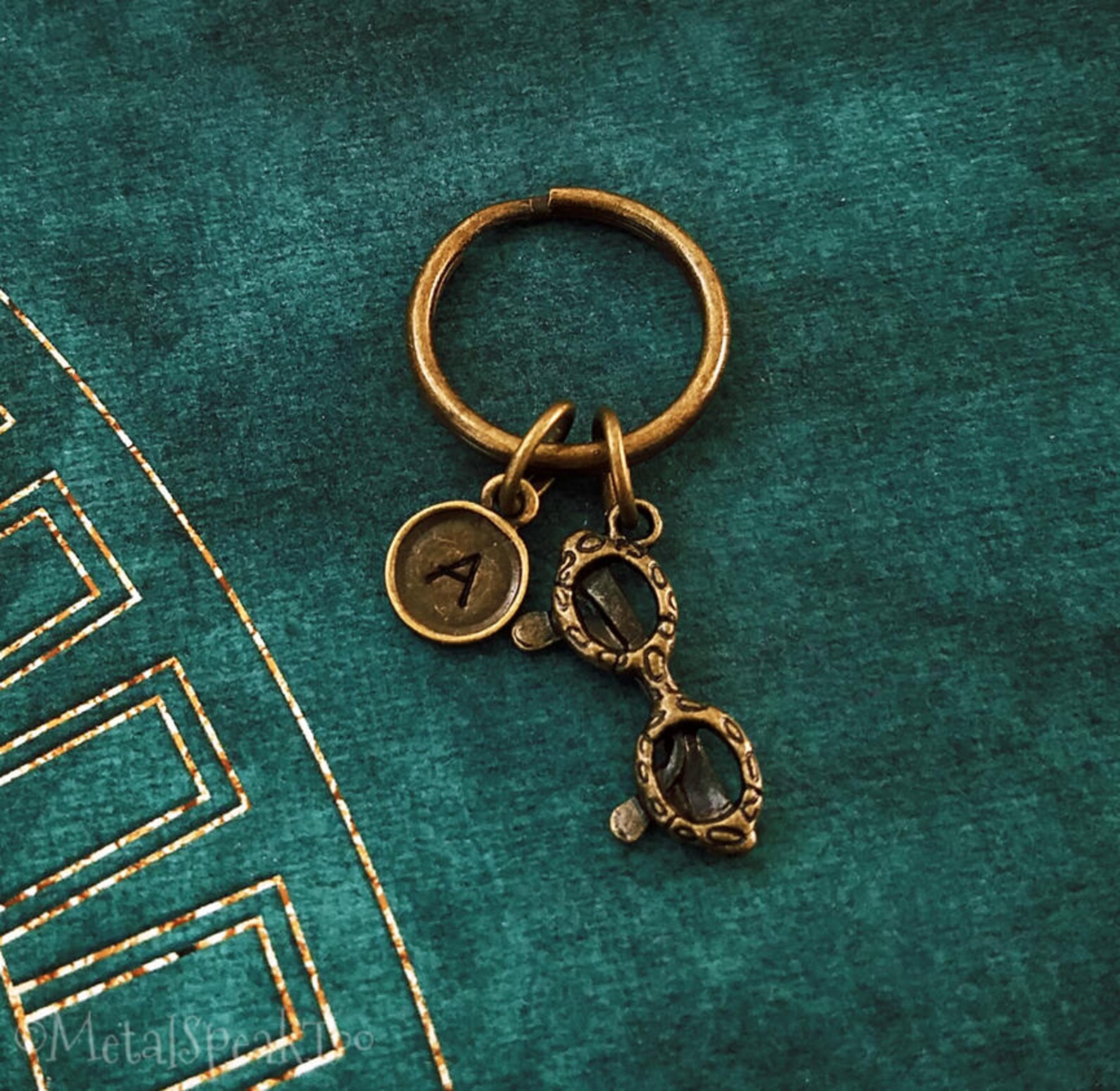 Eyeglasses Keychain VERY SMALL Glasses Keychain Eyeglass Etsy