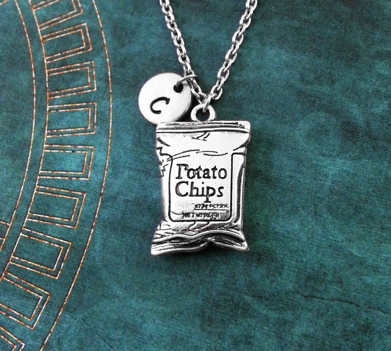 Potato Chips Keychain SMALL Bag of Potato Chips Keyring Etsy