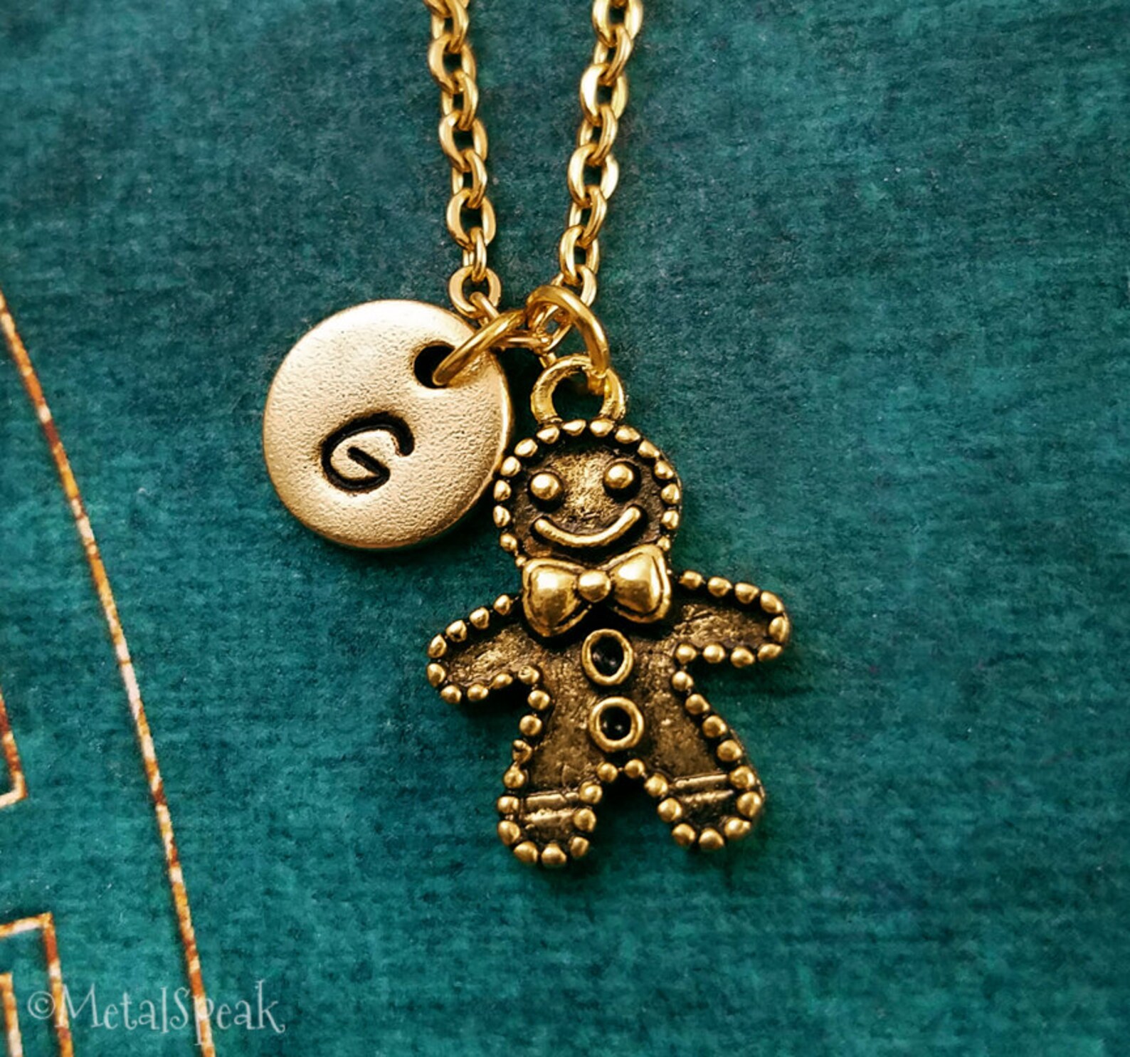 Gingerbread Man Keychain VERY SMALL Gingerbread Keychain Etsy