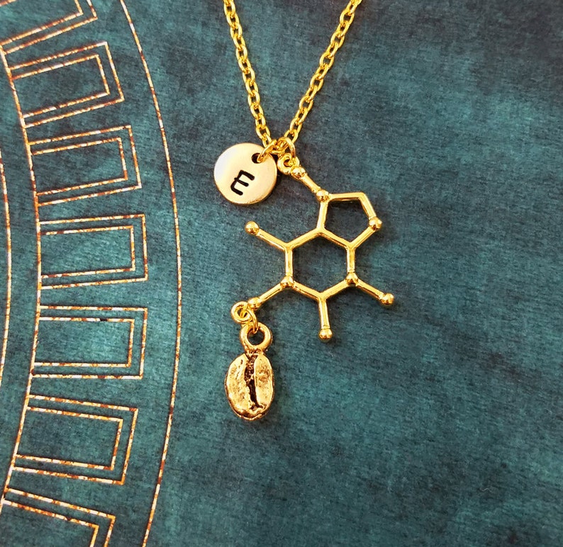 Caffeine Keychain SMALL Caffeine Keyring Coffee Bean Keychain Etsy