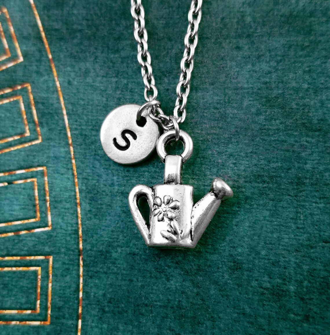 Watering Can Keychain VERY SMALL Gardening Keychain Gardener Etsy