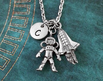 Set 4 Portachiavi Astronauta 3D – In Lega, Color Argento E Nero, Portachiavi Creativi Per Amanti Dello Spazio
