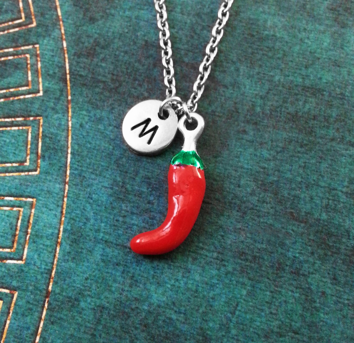 Chili Pepper Keychain VERY SMALL Red Chili Pepper Keyring Etsy