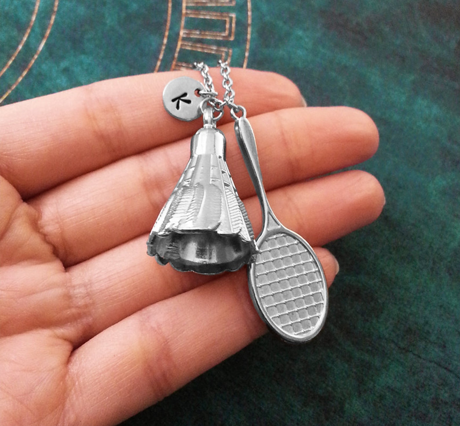 Shuttlecock Keychain Birdie Keychain Racket Keychain Badminton Etsy