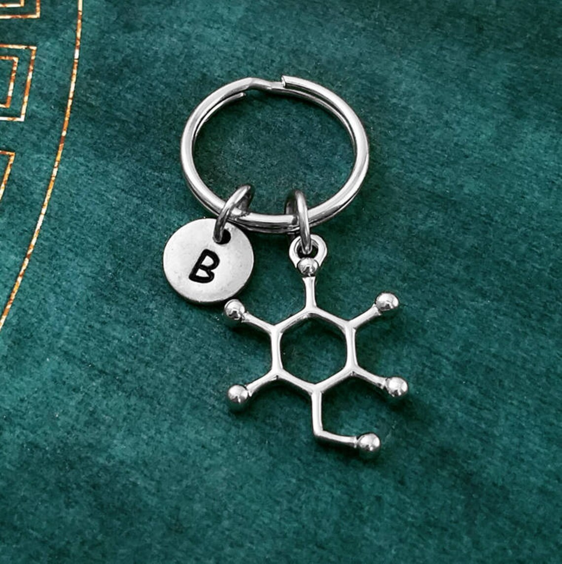 Glucose Molecule Keychain VERY SMALL Glucose Keychain Sugar Molecule ...