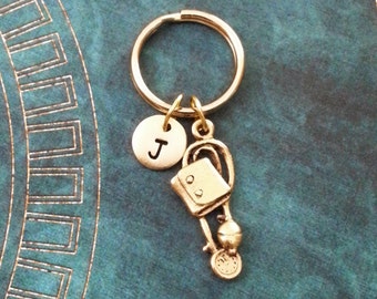 Bloeddruk manchet sleutelhanger kleine gouden bloeddruk manchet Keyring verpleegkundige sleutelhanger arts sleutelhanger gezondheid Professional Gift verpleegkundige Gift
