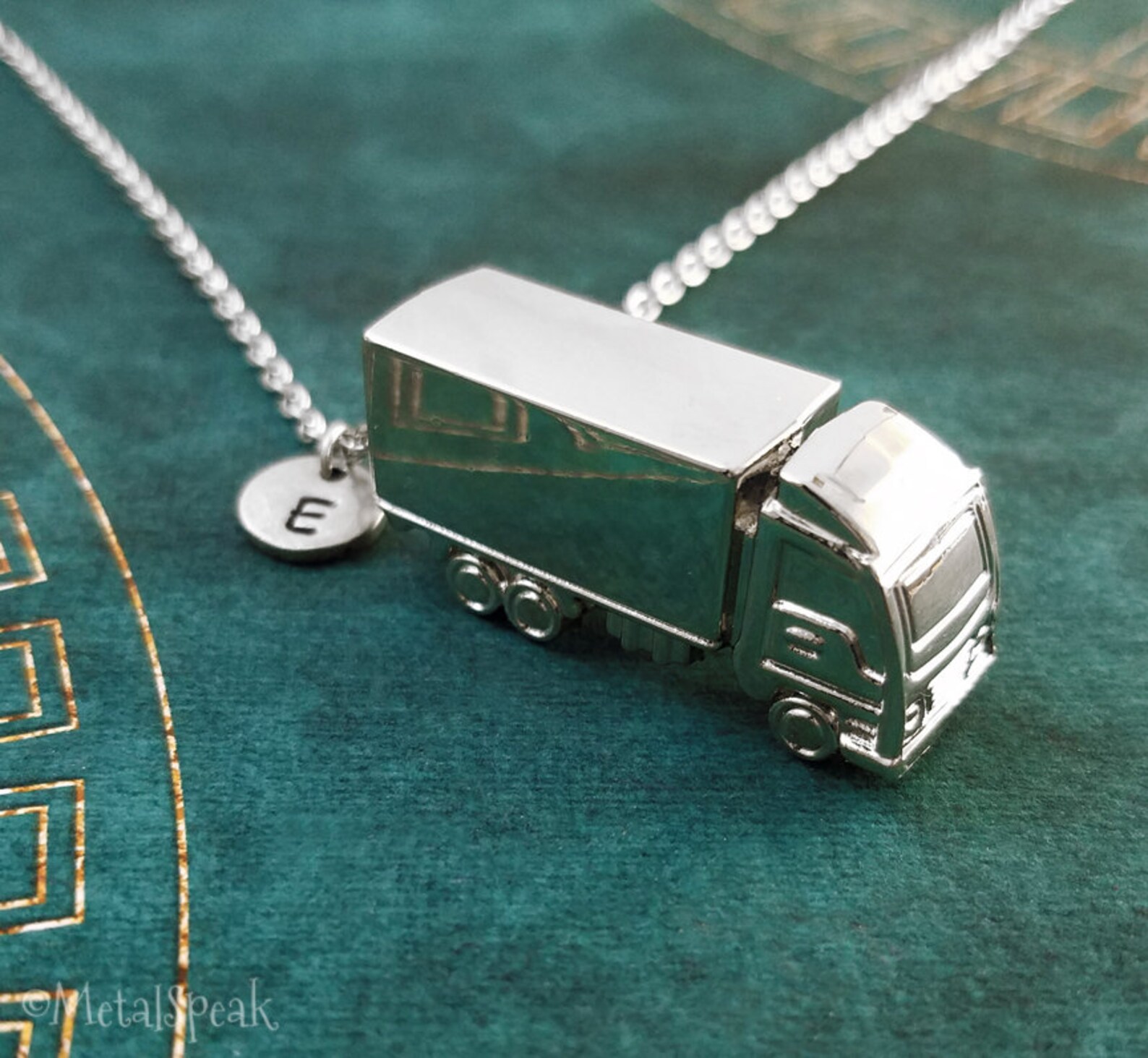 Truck Keychain SMALL Semitruck Keyring Trucker Gift Travel Etsy