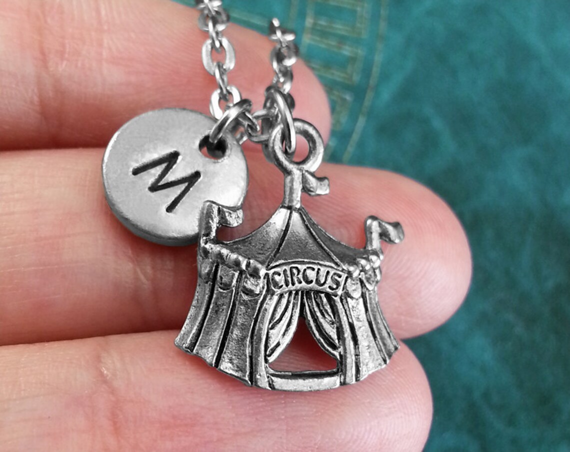 Circus Tent Keychain VERY SMALL Circus Tent Charm Keychain Etsy