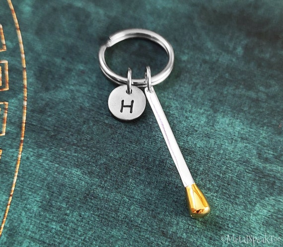 Match Keychain SMALL Match Keyring Matchstick Keychain Match Stick