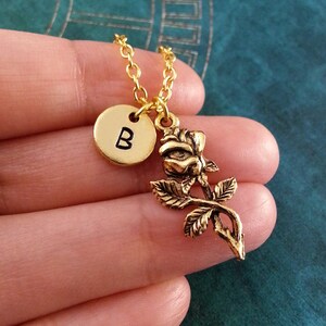 Rose Keychain, SMALL Rose Charm, Personalized Key Ring, Valentine's Day ...