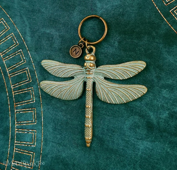 Dragonfly Key Chain Charms Keychain Clip She Believed She Could So She Did