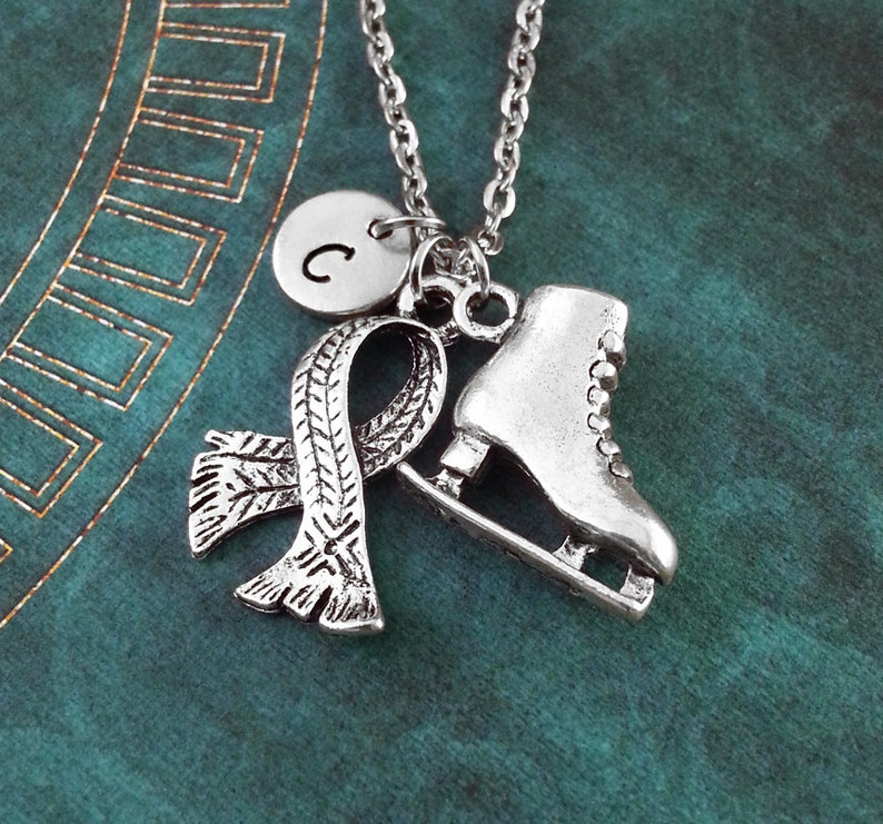 Ice Skate Keychain Personalized Keychain Ice Skate Keyring Etsy