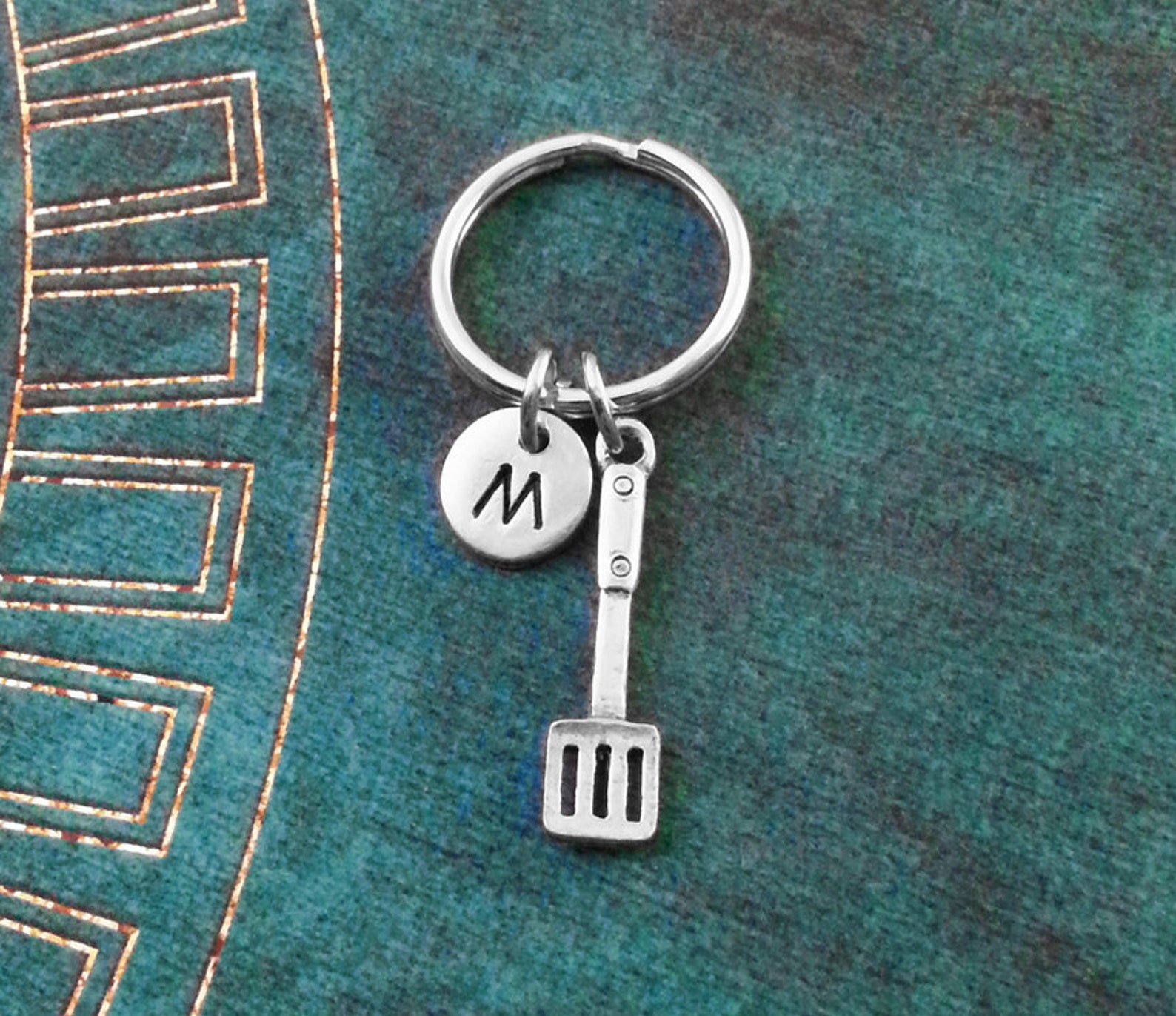 Spatula Keychain VERY SMALL Spatula Keyring Burger Spatula Etsy