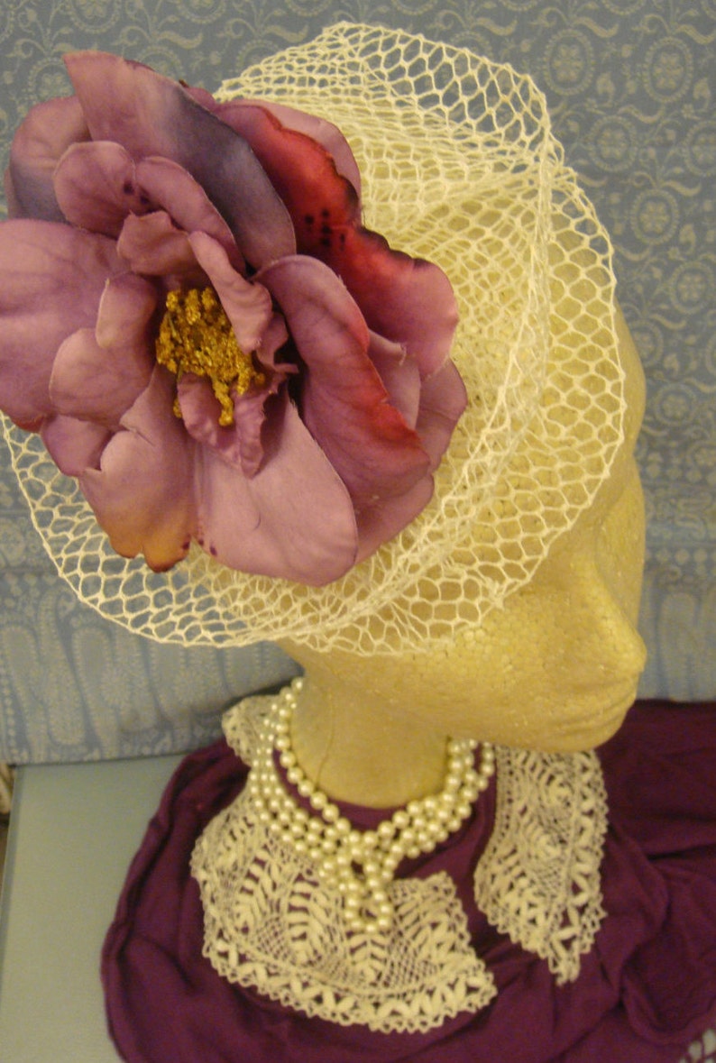 Bridal Maltese Bobbin Lace Headpiece , Accessories , Weddings Bridal