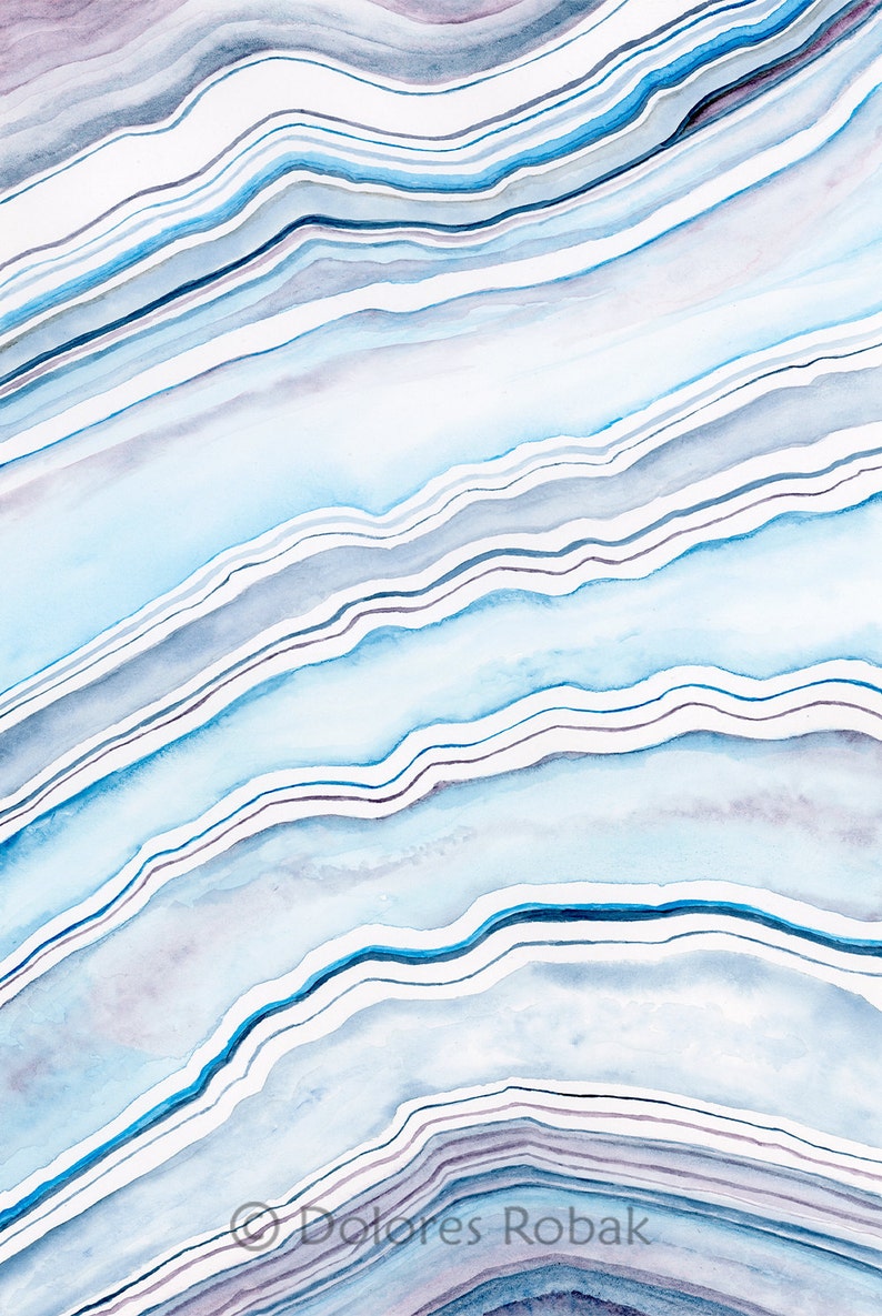 Beach Wall Art Abstract Beach Prints Coastal Prints Set of 2 Etsy