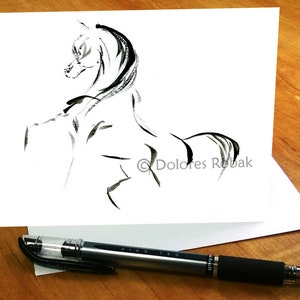 ARABIAN HORSE NOTE Cards, Arabian Horse Stationery, Arabian Horse Gifts, Arabian Horse Notecards, Arabian Horse Stationary Set, Horse Notes