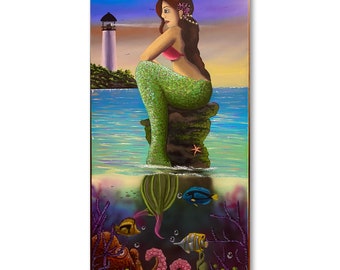 Original Mermaid Painting