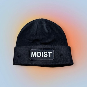 MOIST Beanie | Funny Winter Hat | Quirky Gift for Him or Her