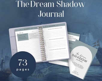 Dream Shadow Journal - Druckbare Traumtracker (Instant Download) Vorlage