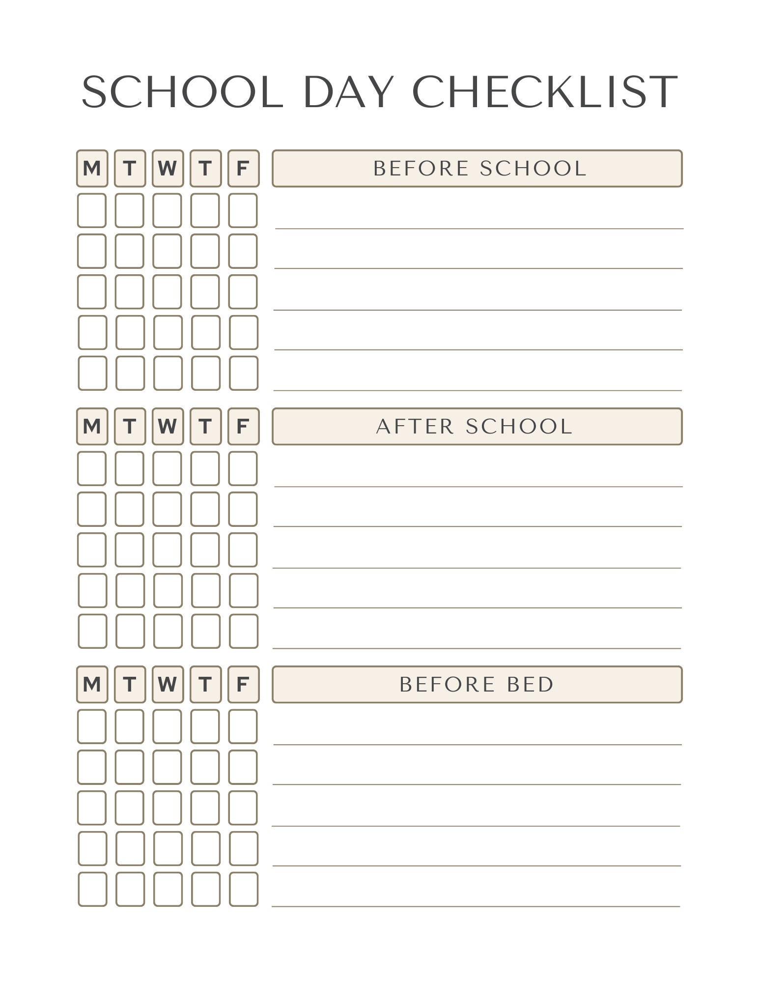 Tabla De Tareas Imprimible Para Niños Con Imágenes, Tabla De Rutinas