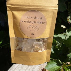 Sourdough Starter SUPER Active Biodynamic, Dry starter with instructions and recipes image 1