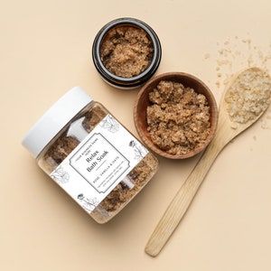 Bath Soak Label | INSTANT DOWNLOAD | Pouch Label Templates, Editable Bath Salts Label Design,  Printable Paper Bag Stickers,