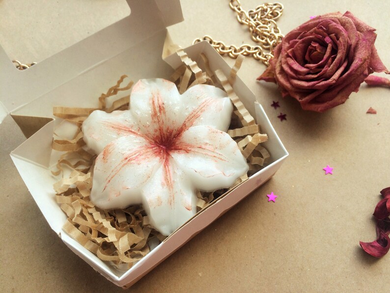 White lily soap lily soap flower soap flowers soap milk Etsy