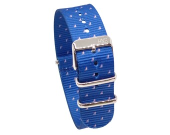 NATO ® Watch Strap Band G10 Nylon Military Diver RAF Stitched - Foto 5