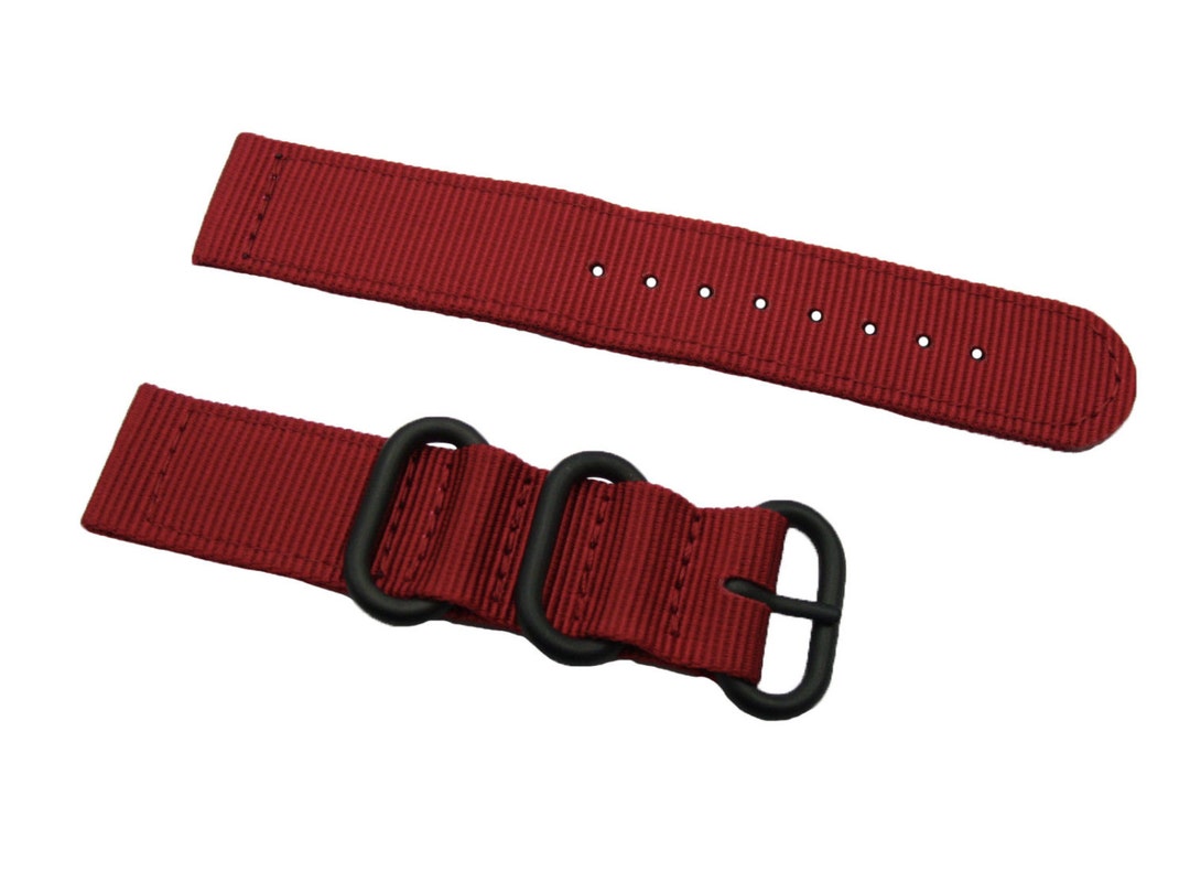 Affordable Fashion Nylon 14 mm Watch Strap ZC-14NYL-RED-MOM_K0014533 main image 0