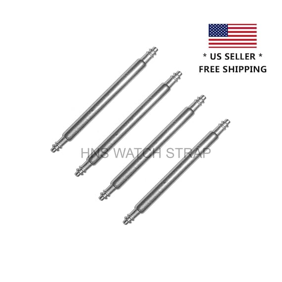 Federsteg Edelstahl Weiß, 1,5 Länge 8,0mm-24,0mm, Gefederte