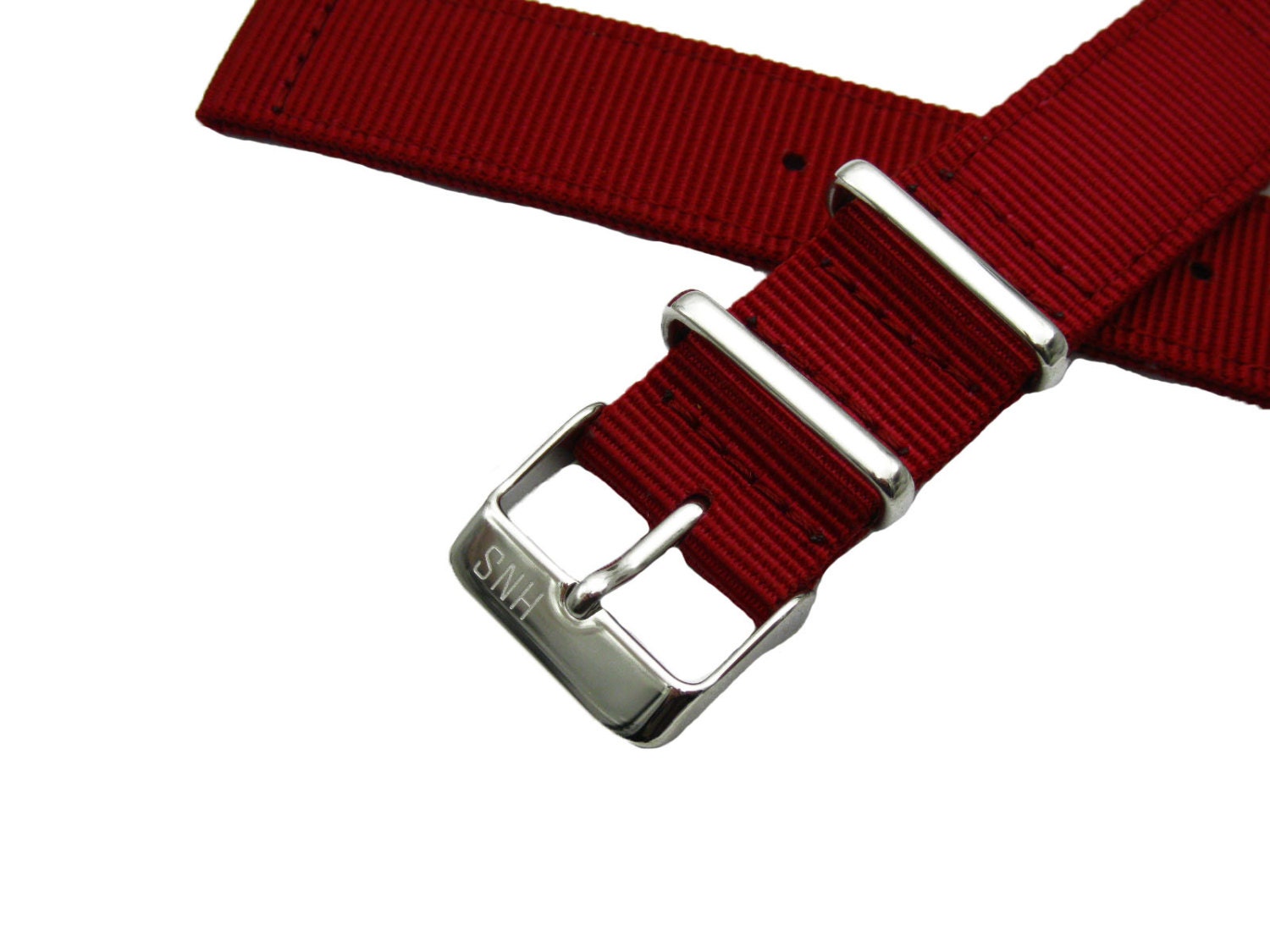 HNS 2 Pieces Red Heavy Duty Ballistic Nylon Watch Strap With Etsy