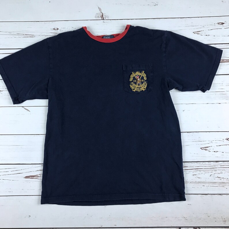 ralph lauren crest t shirt