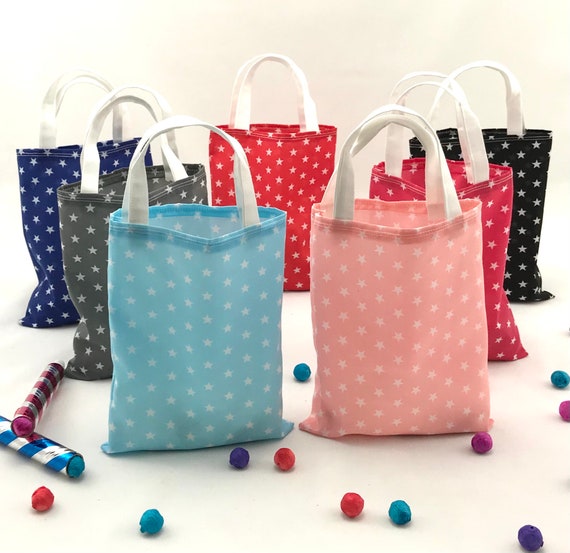Star Fabric Party Bags Unique Reusuable Eco Friendly Idea Etsy
