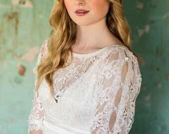 Empire Waist Wedding Dress Etsy