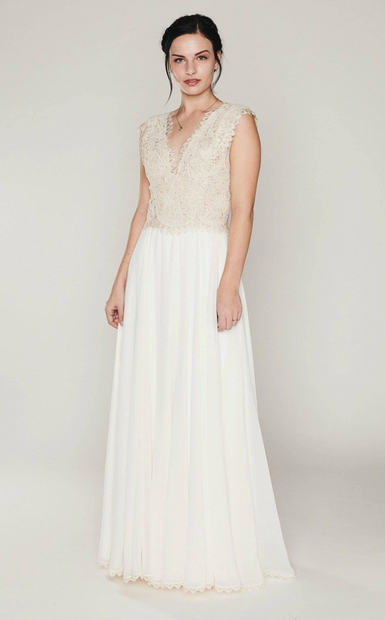 casual rustic wedding dresses