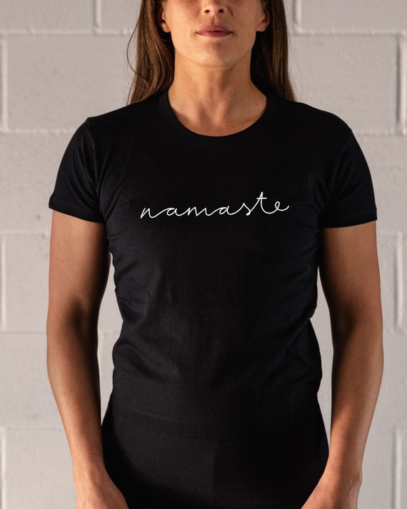 Namaste Yoga T-Shirt Tee Namaste Yoga 