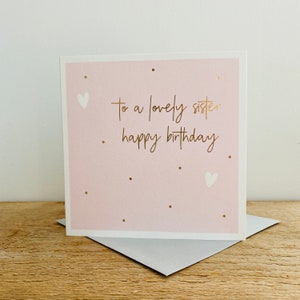 Belle soeur anniversaire