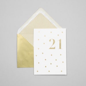 21 Carte de vœux d’anniversaire d’aujourd’hui