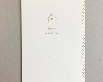 Yippee! New Home Greeting Card