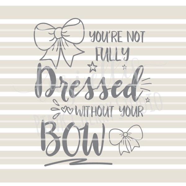 Bow Sayings Etsy