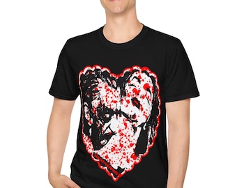 vampiro para siempre softstyle camiseta pequeña - 3XLarge, divertido lindo vampiro romántico drácula vampira corazón sangriento regalo de camisa gótica para ella o él