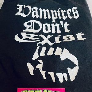 Vampires Don&#39;t Exist t-shirt , vampire shirt small - 5XL , black shirt , cute horror movie goth gothic vampire unisex t-shirt